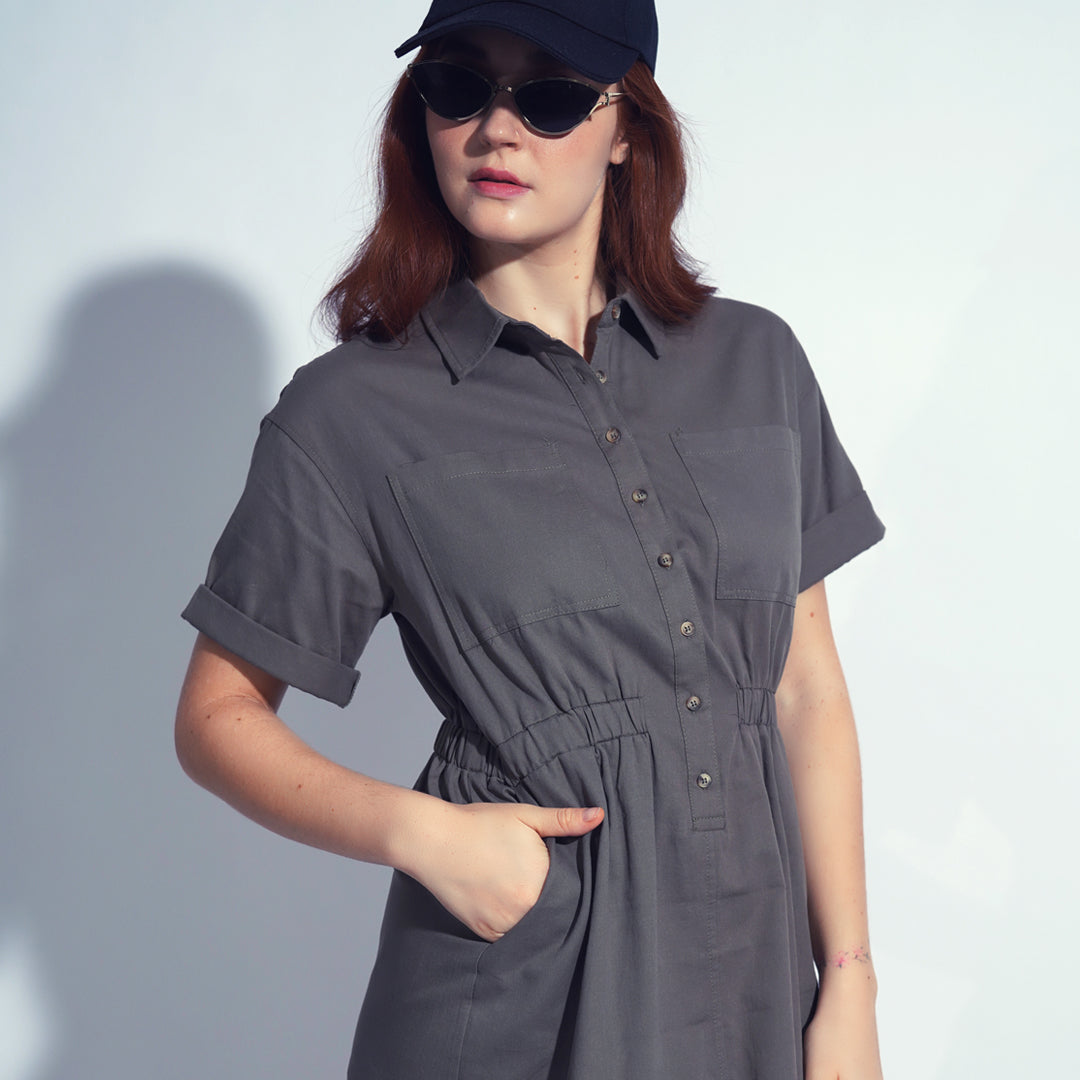 Bree Cinched Waist Dress