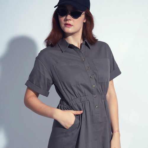 Bree Cinched Waist Dress