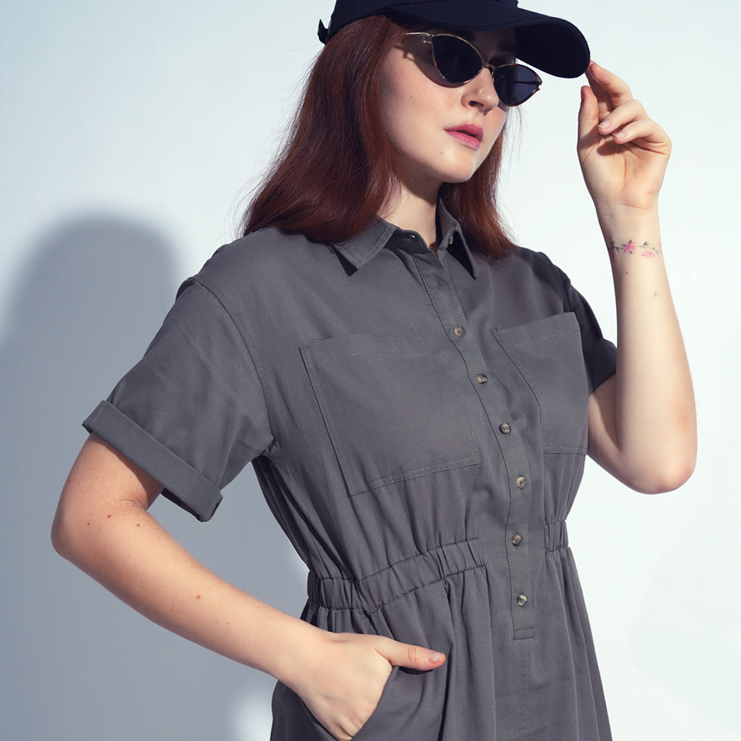 Bree Cinched Waist Dress