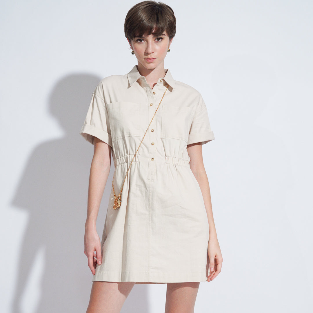 Bree Cinched Waist Dress