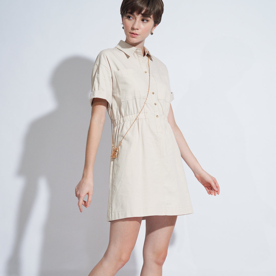 Bree Cinched Waist Dress