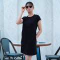 Freya Structured Sleeveless Shift Dress