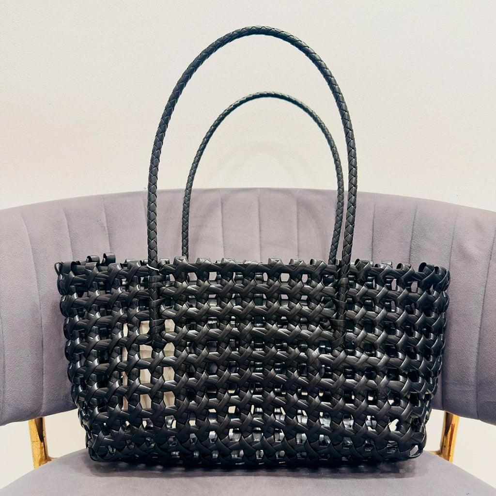 Easton Rubber Rattan Tote Bag