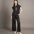 Jerlyn Relaxed Fit Elastic Waist Pants