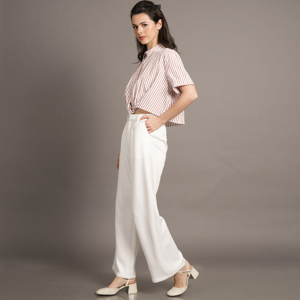 Jerlyn Relaxed Fit Elastic Waist Pants