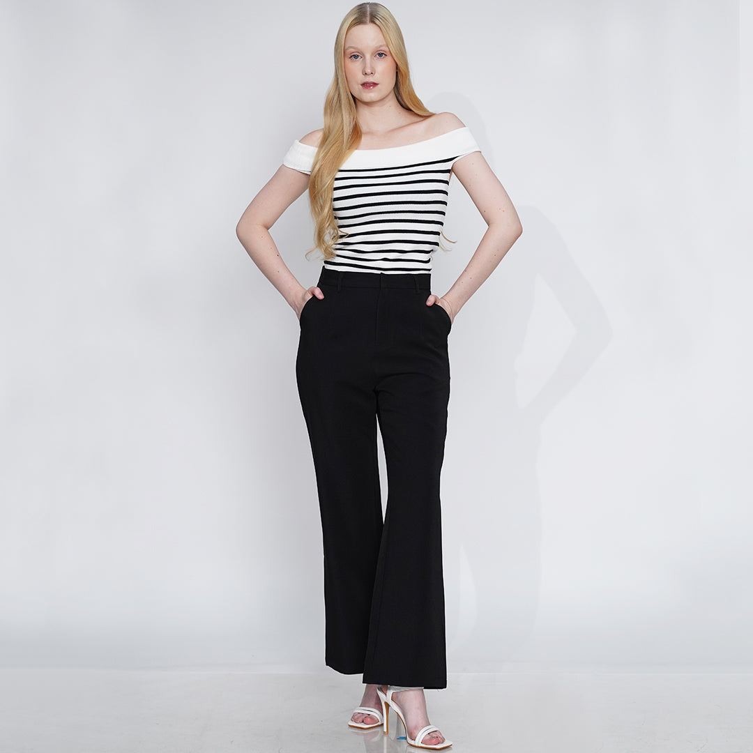 Gail Chic High-Waist Trousers