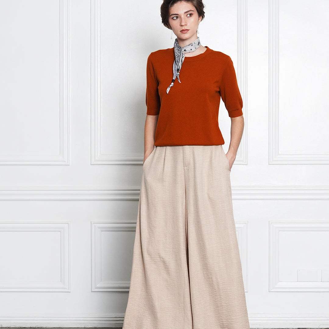 Gaza Full-Length High Rise Trousers