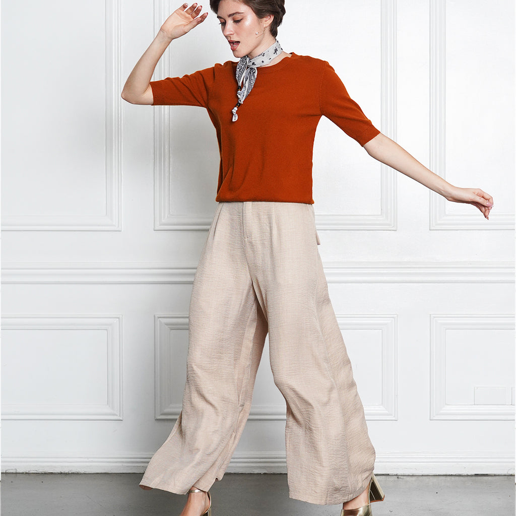 Gaza Full-Length High Rise Trousers
