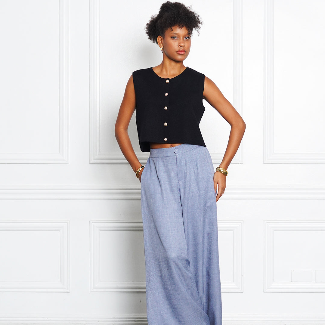 Gaza Full-Length High Rise Trousers