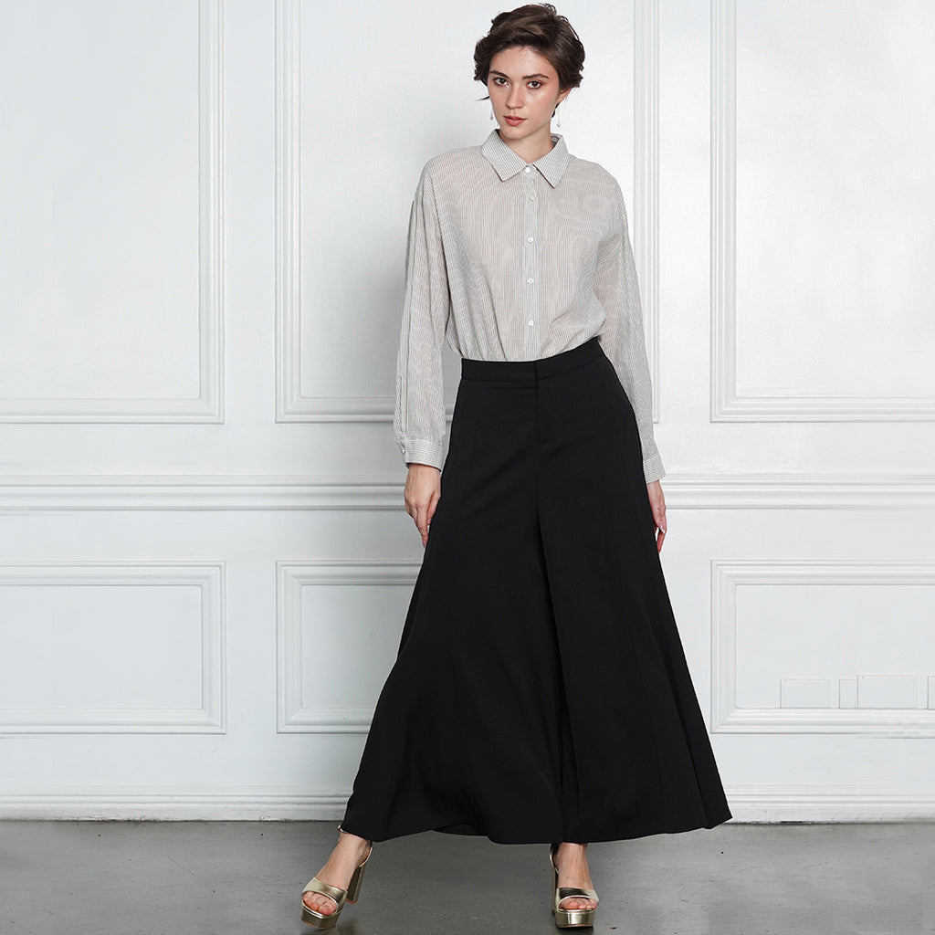 Gwean Icon High-Waist Wide-Leg