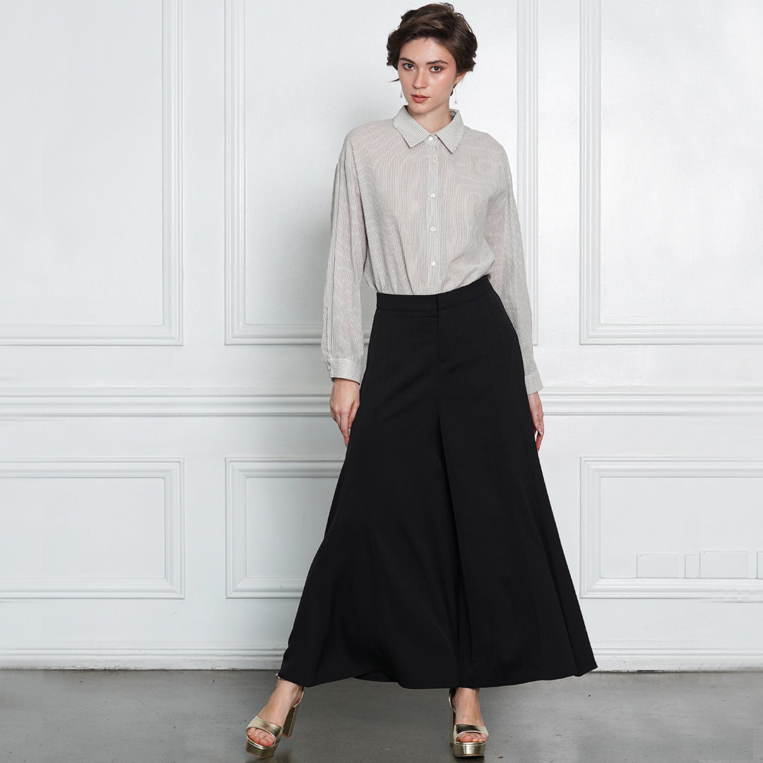 Gwean Icon High-Waist Wide-Leg