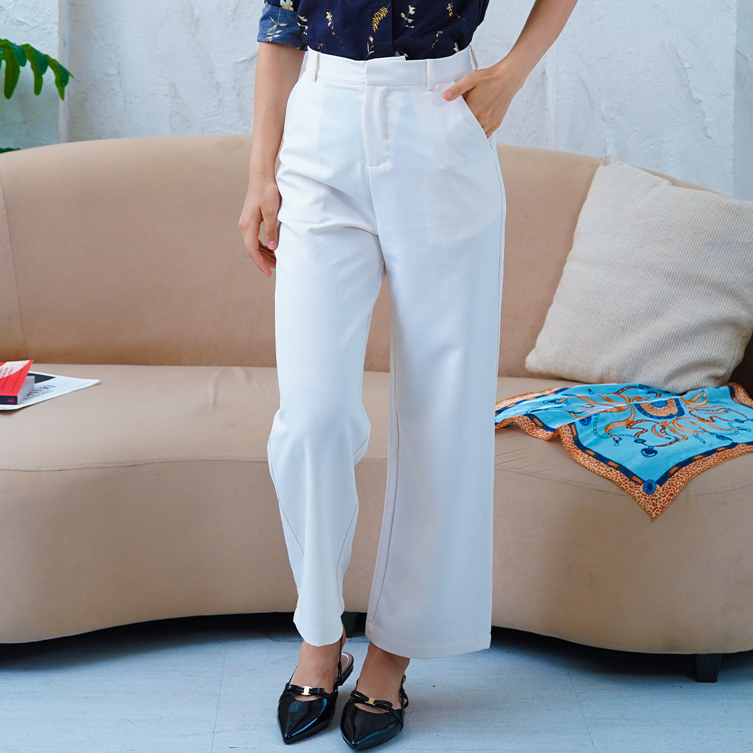 Fhem High-Waist Wide Leg Trouser