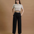 Ivee Tailored Straight-Leg Slanted Pocket Trousers