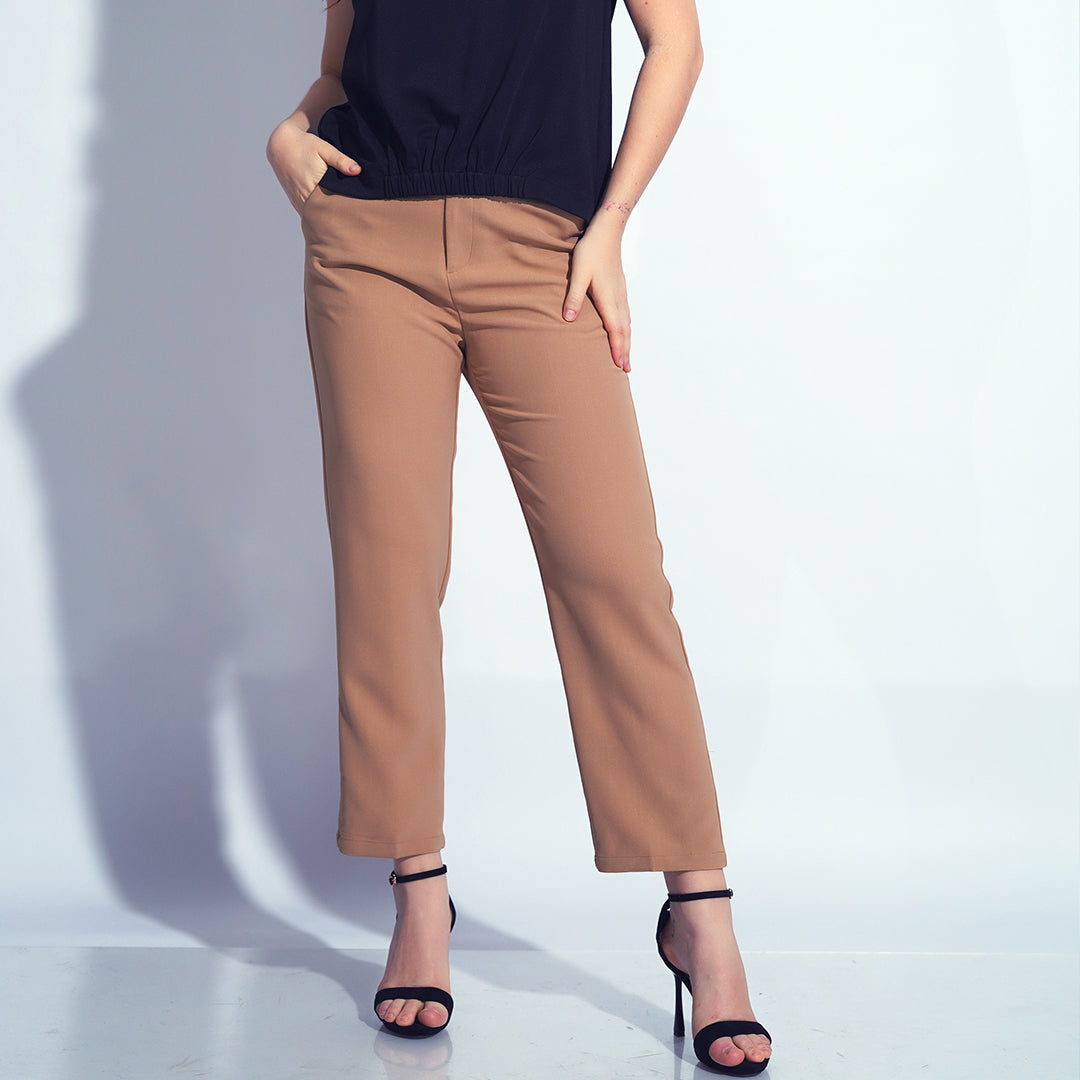 Jazzle Slim Straight Cut Pants