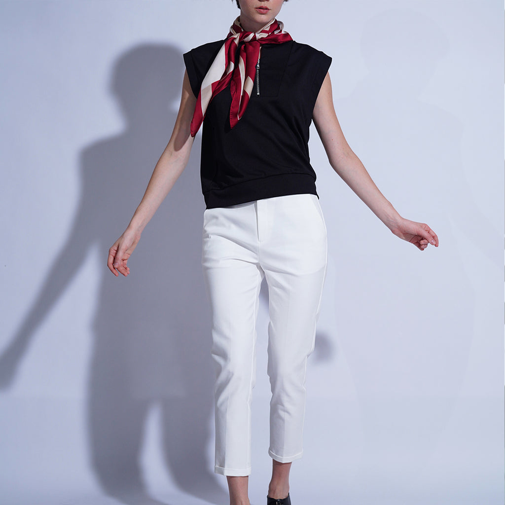 Crizelle Slim-fit, ankle-length trousers