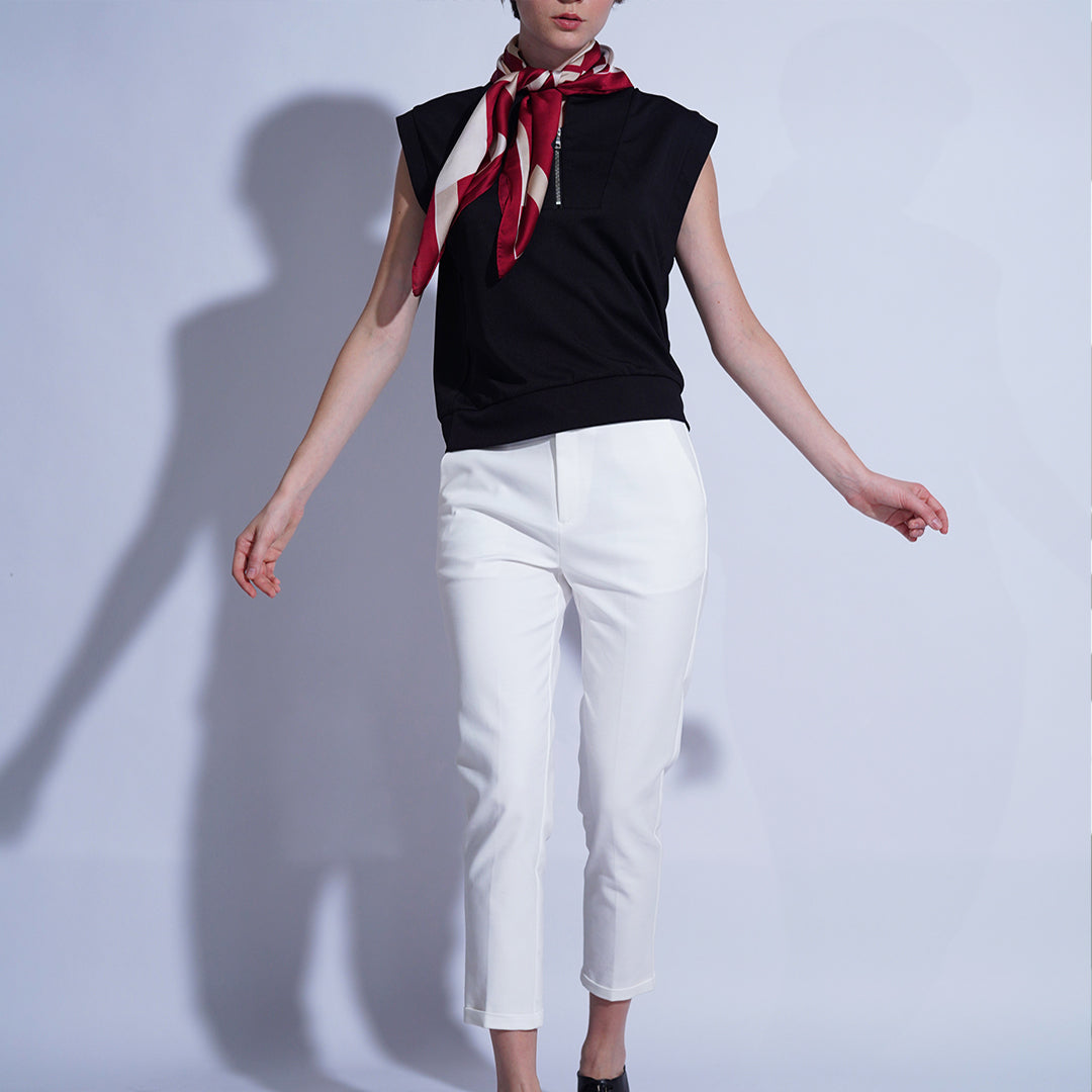 Crizelle Slim-fit, ankle-length trousers