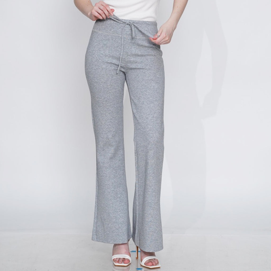 Esiah Drawstring Flared Sweatpants