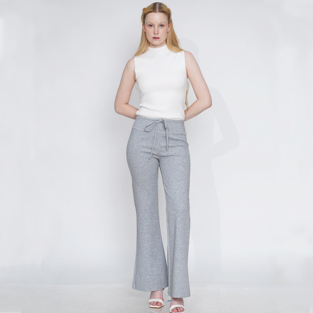 Esiah Drawstring Flared Sweatpants