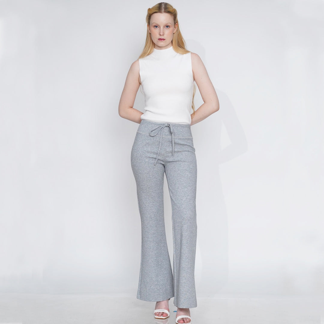 Esiah Drawstring Flared Sweatpants