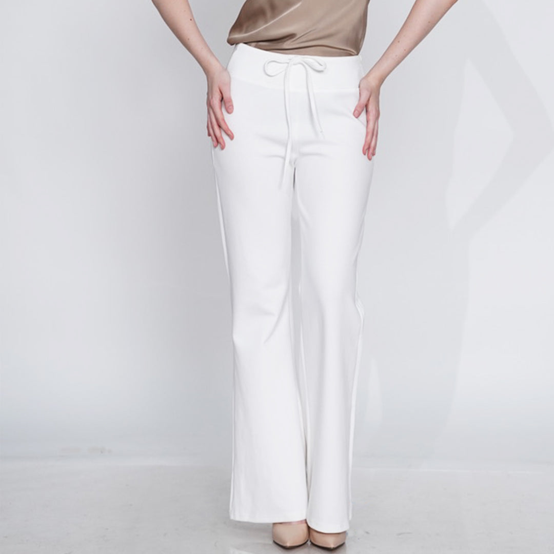 Esiah Drawstring Flared Sweatpants