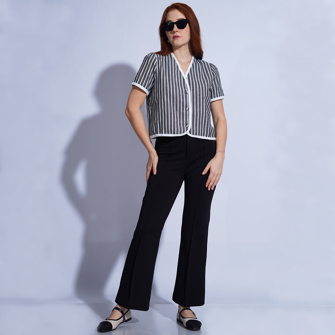 Dasha High-Rise Bootcut Pants