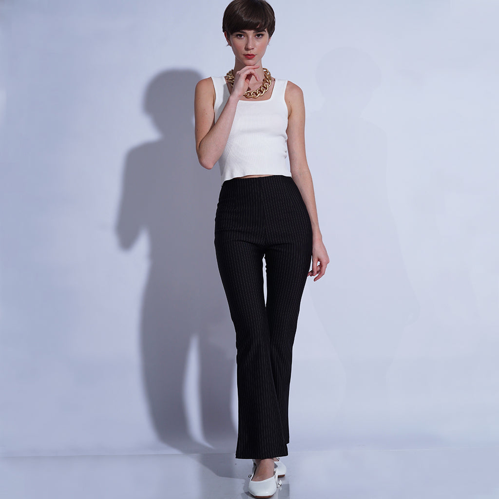 Denisse Classic pinstripe pattern Pants