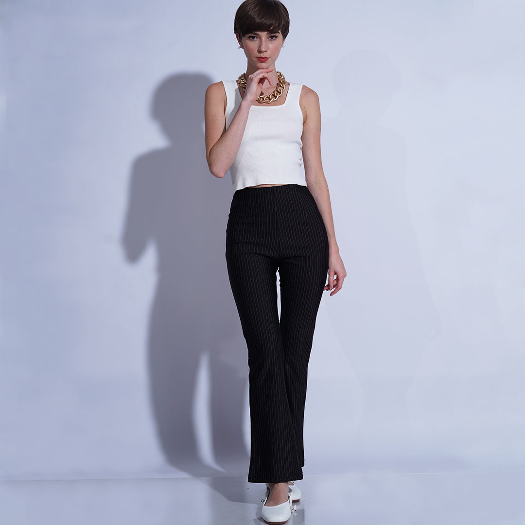 Denisse Classic pinstripe pattern Pants