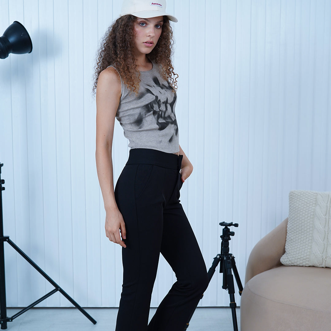 Devon High Rise Relaxed Wide Leg Pants