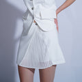 Bella Pleated mini Skirt