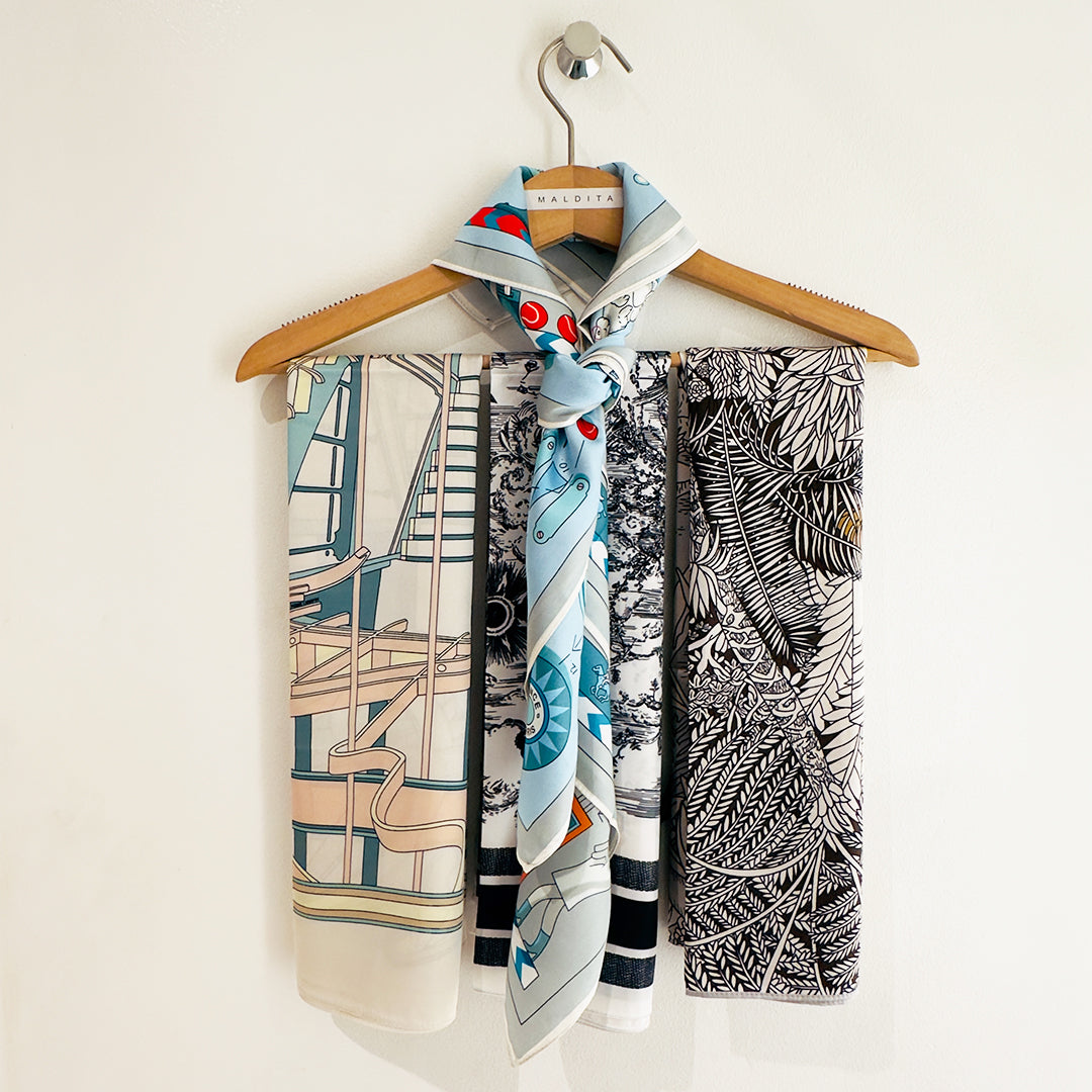 Evan Safari Chic Square Scarf