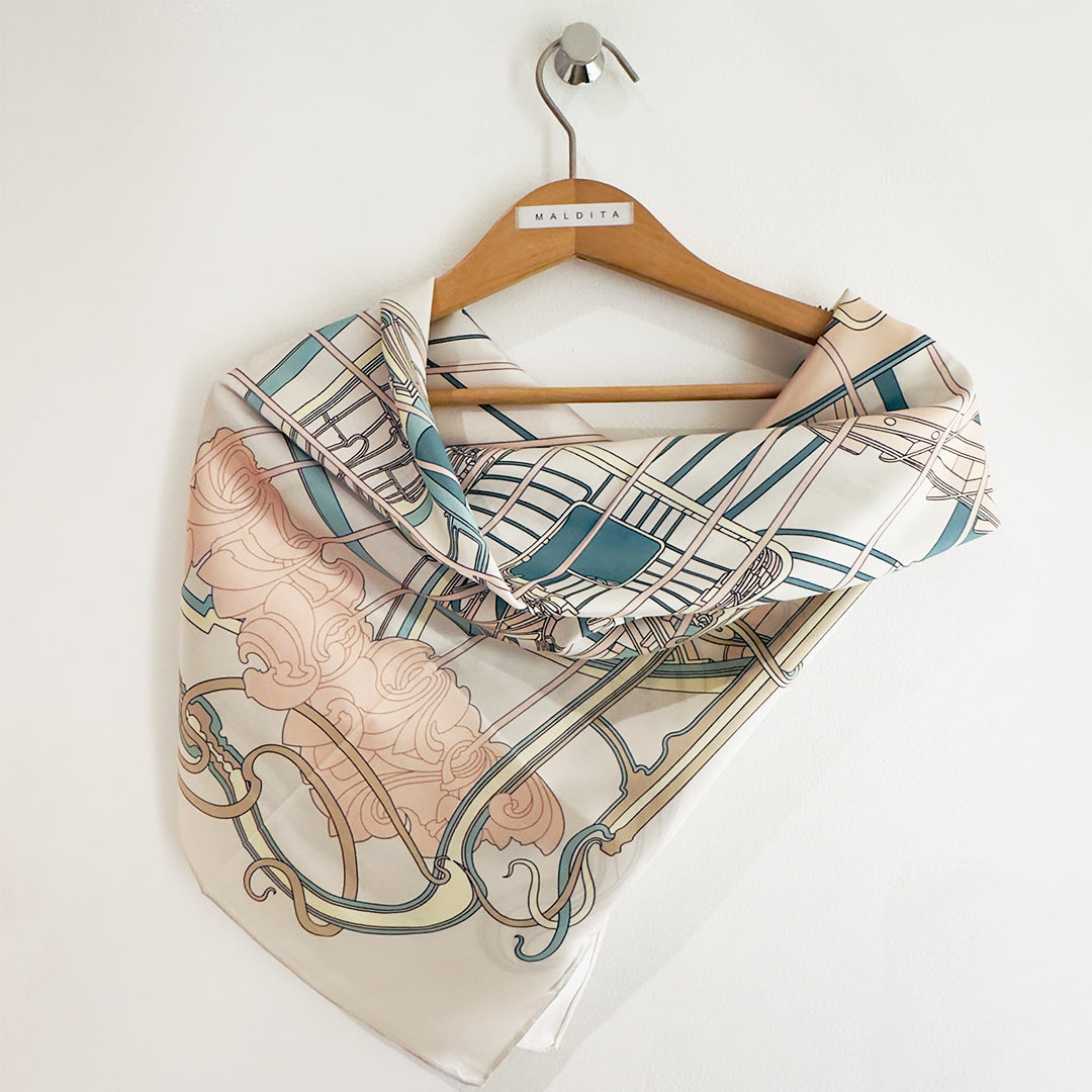 Evan Safari Chic Square Scarf