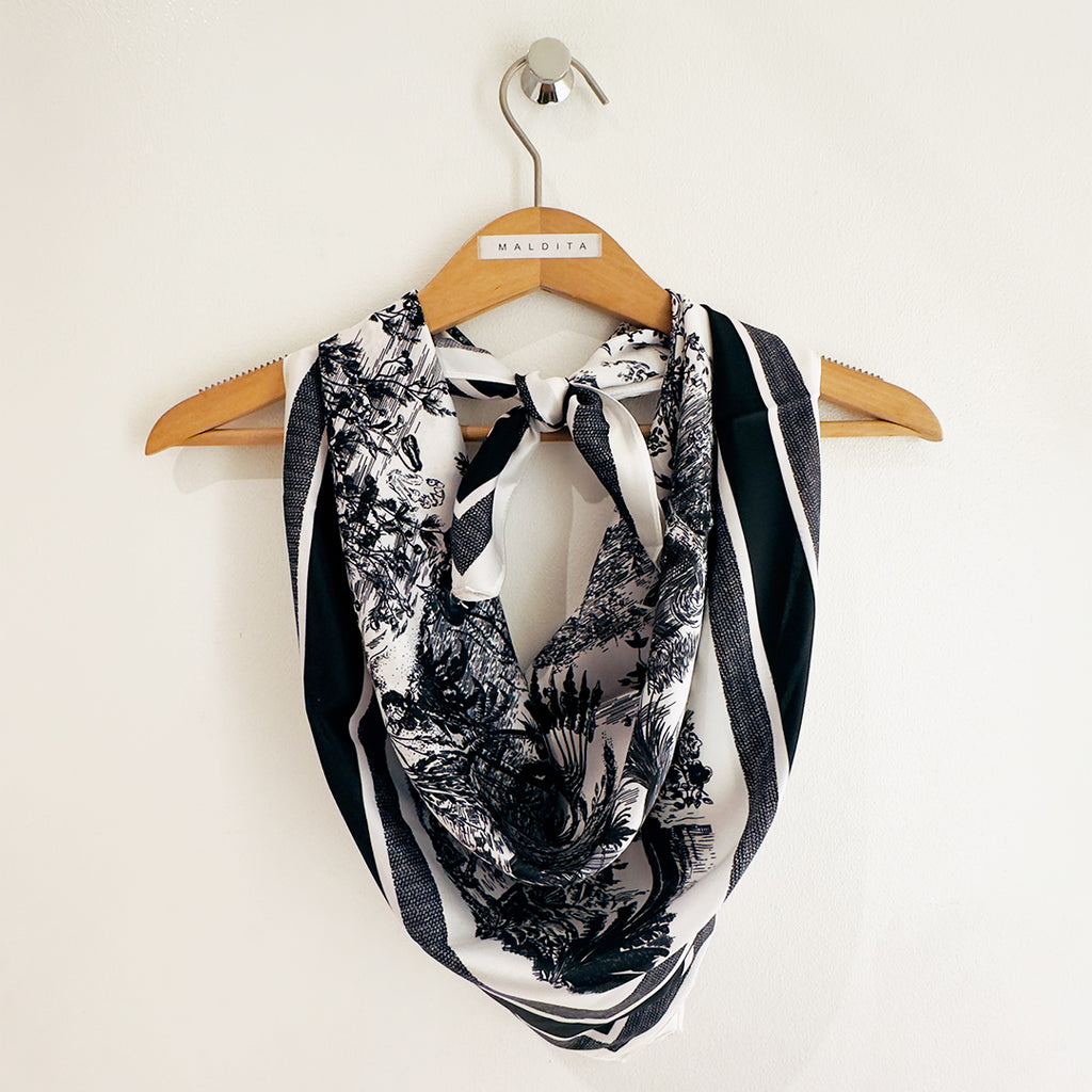 Evan Safari Chic Square Scarf