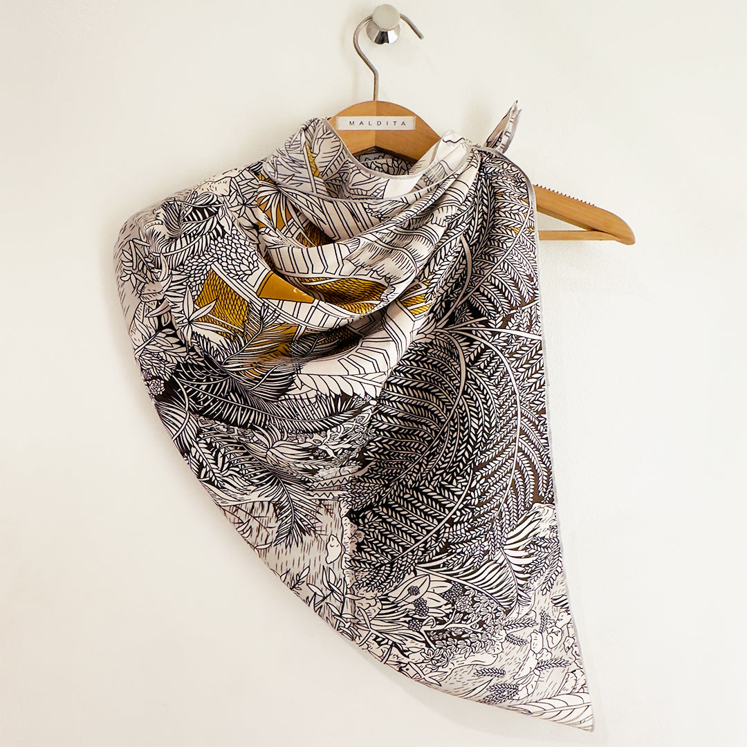 Evan Safari Chic Square Scarf