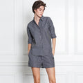 Ingrid Breathable Striped Cotton Comfort Set