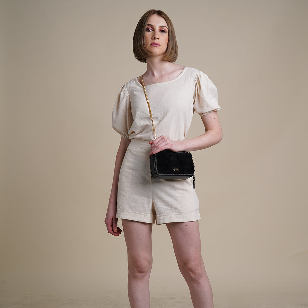 Freya Puff Sleeves Top and Shorts