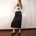Elena High-Waisted Midi Skirt