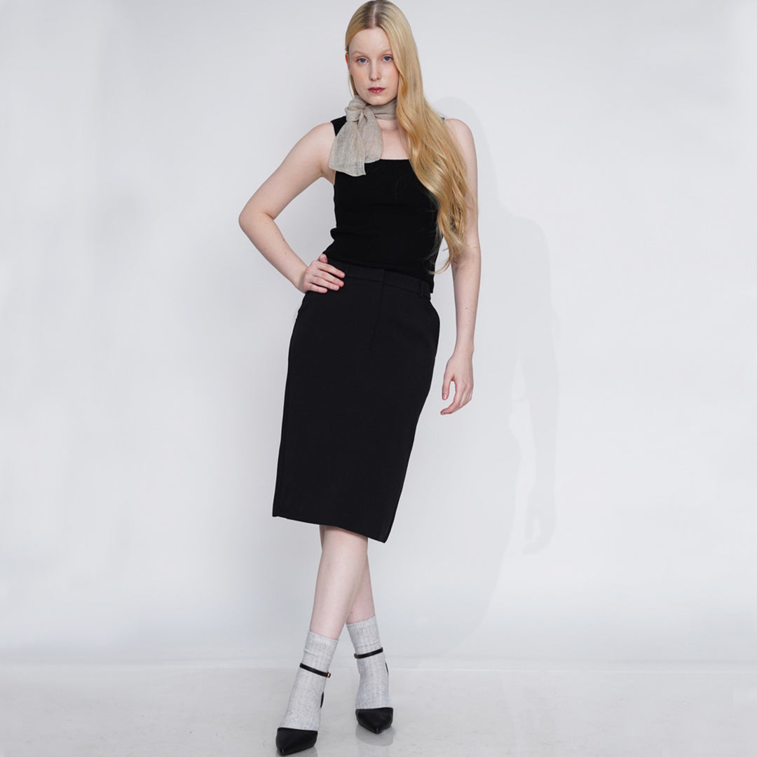 Genie High-Waisted Pencil Skirt
