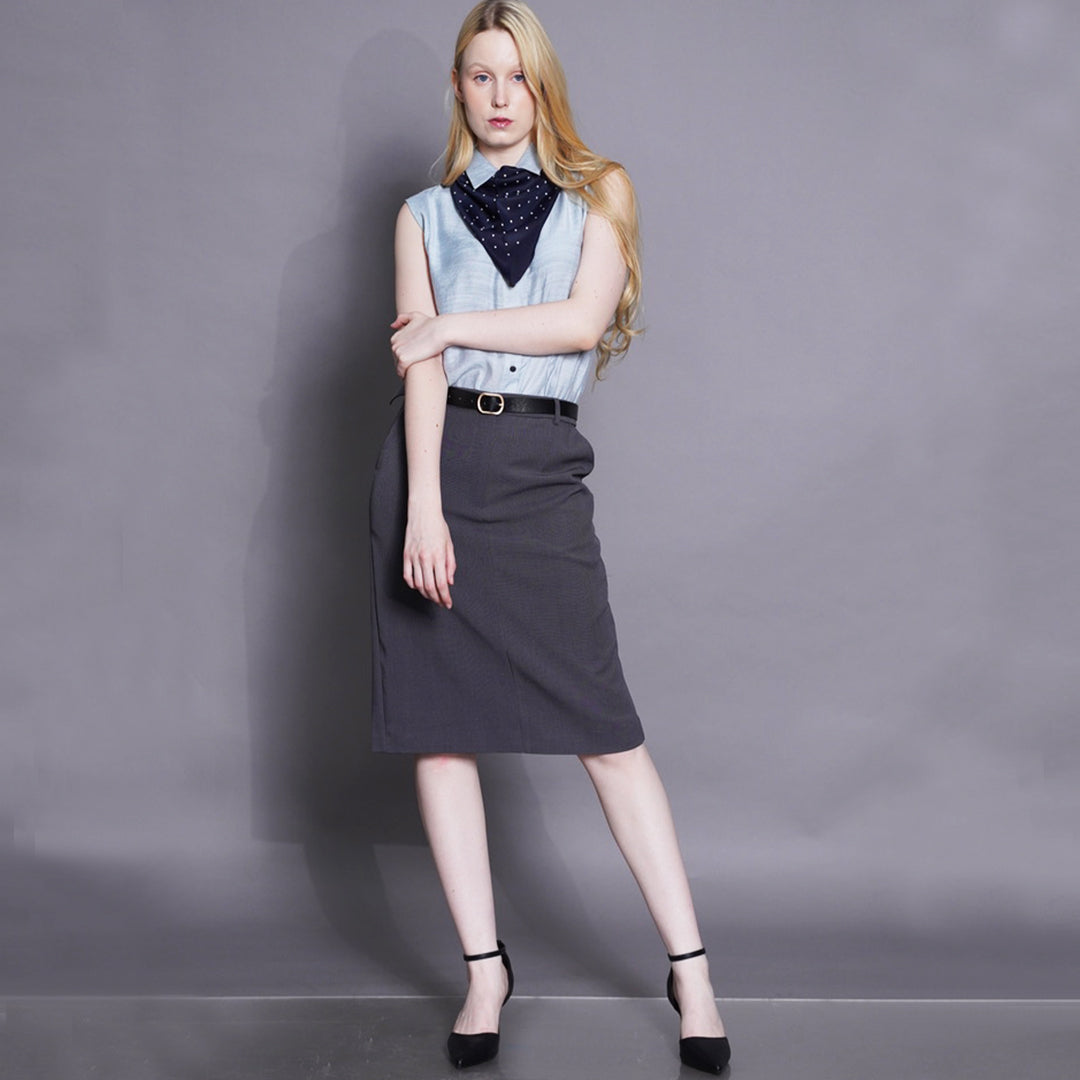 Genie High-Waisted Pencil Skirt