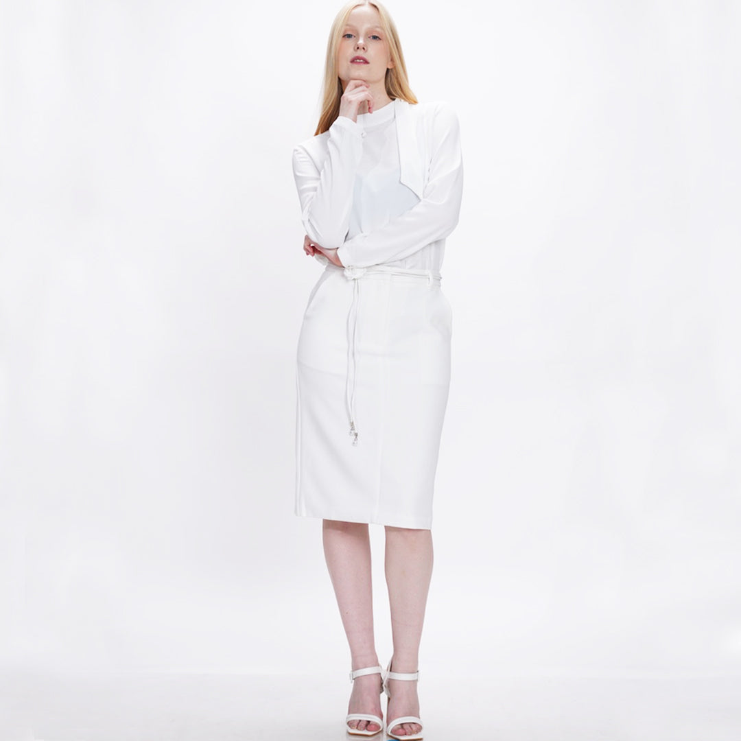 Genie High-Waisted Pencil Skirt