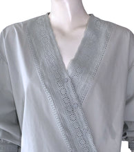 Load image into Gallery viewer, Ira Overisized V-neck Top with Lace
