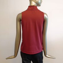 Load image into Gallery viewer, Demi Front pleat sleeveless top
